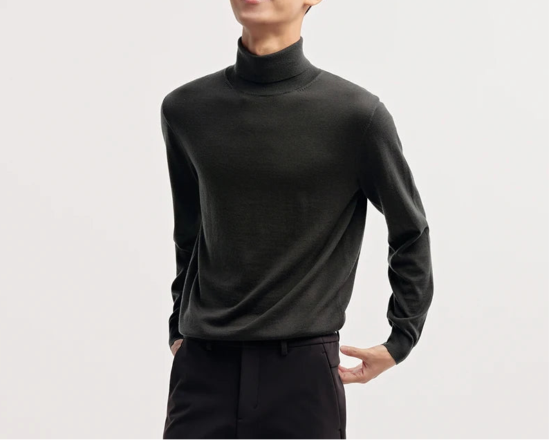 Pull Col Roulé Oversize