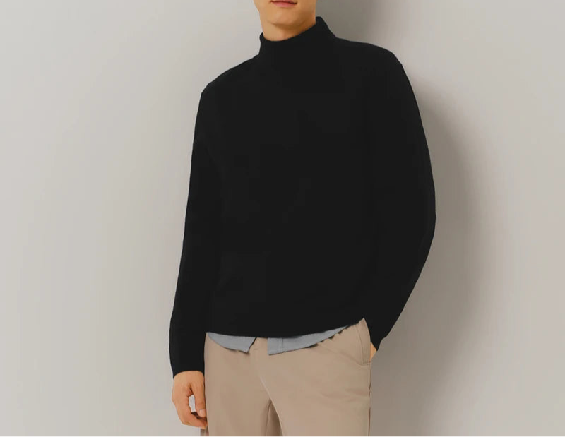 Pull Col Roulé Oversize