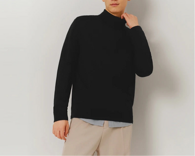 Pull Col Roulé Oversize