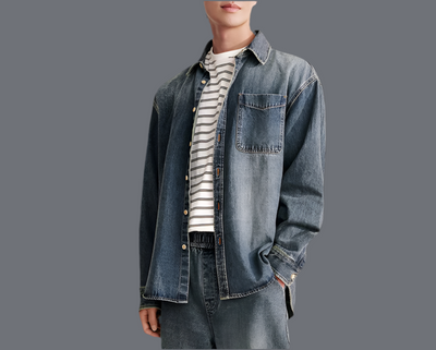 Veste en Jean Oversize