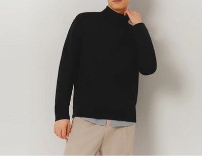 Pull Col Roulé Oversize