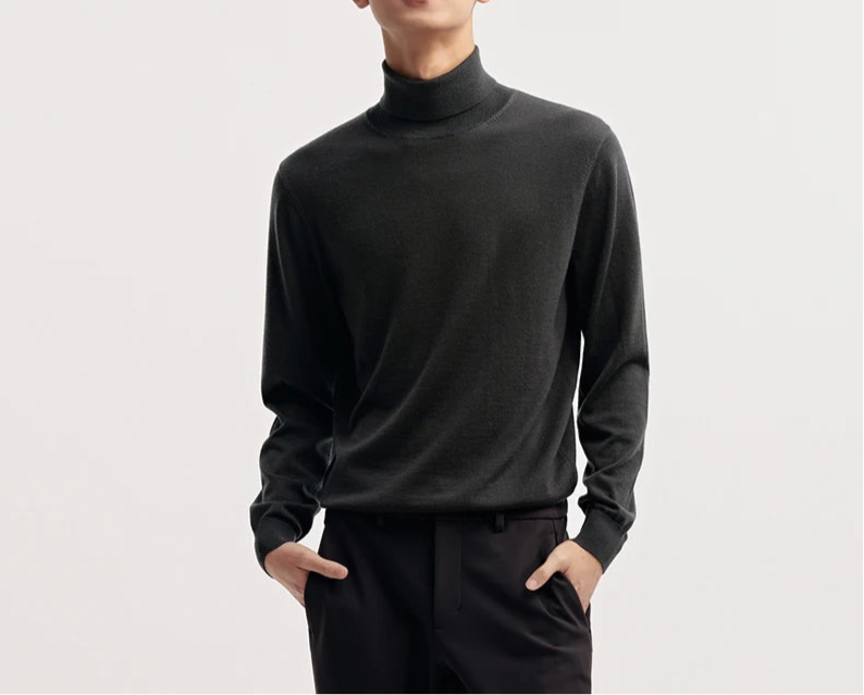 Pull Col Roulé Oversize
