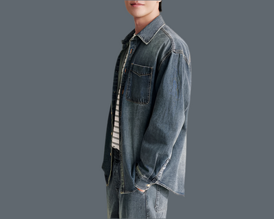 Veste en Jean Oversize